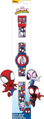 Obrázek produktu pro Dětské hodinky Spiderman digitální náramkové hodinky Spidey Friends