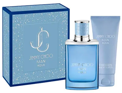 Produktbild von Set Jimmy Choo: Aqua, EdT, fü r Mä nner, 50 ml + Aqua, Duschgel, fü r alle Hauttypen, 100 ml