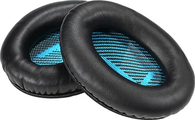 Produktbild von Ersatz-Memory-Ohrpolster Proteinleder Um Ohrmuscheln Kissenbezug fuer Bose QuietComfort 25 15 QC2 QC15 AE2 AE2I AE2W QC25 Kopfhoerer