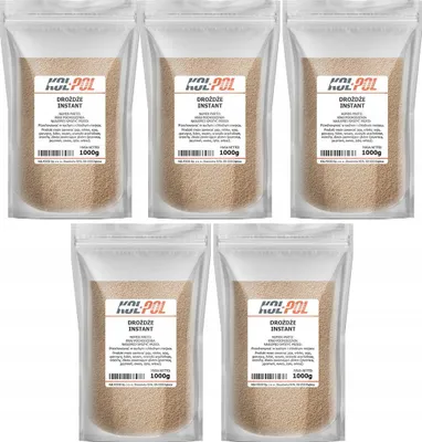 Zdjęcie produktu dla DROŻDŻE PIEKARSKIE SUCHE 5kg Instant do wypieków piekarnicze Kol-Pol