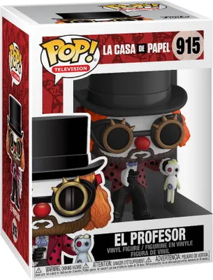Produktbild von Haus des Geldes La Casa de Papel - El Profesor 915 - Funko Pop! - Vinyl Figur
