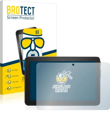 Produktbild von BROTECT Entspiegelungs Schutzglas für Amazon Fire 7 2022 Schutzfolie Panzer Folie Glas Display Schutz matt