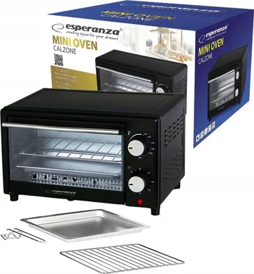 Obrázok produktu pre Mini Elektrická Rúra 10L 900W Časovač Časovač Pizzablech Rost Uch