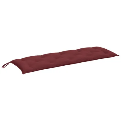 Produktbild von vidaXL Gartenbank-Auflage Melange Weinrot 150x50x7 cm Stoff