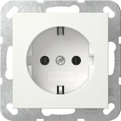 Produktbild von GIRA Steckdose 1f rws glz System 55 UP IP20