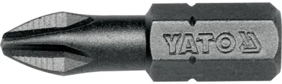 Immagine prodotto di Inserti per avvitatore PH2 da 25 mm, 50 pezzi, acciaio S2, sabbiati
