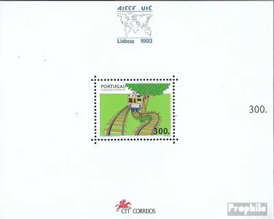 Produktbild von Briefmarken Portugal 1993 Mi Block96 (kompl.Ausg.) postfrisch Eisenbahnkongreß