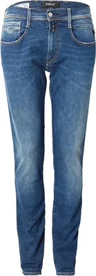 Produktbild von Replay Anbass 34 L Herren Hyperflex Strech Denim Blau – Blau