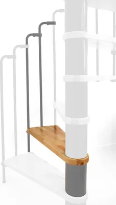 Produktbild von Minka Höhenerweiterung für Paris 140cm Durchmesser Buche Grau