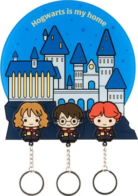 Image de Porte-clés Harry Potter avec 3 porte-clés