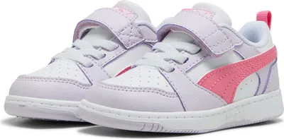 Image de Chaussures de sport Puma Rebound V6 Lo Ac+ Blanc, taille 25 (garçons)