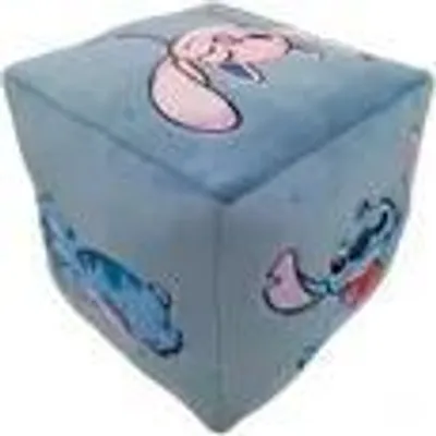 Image de LILO & STITCH Coussin cube, microfibre, dimensions 25 x 25 x 25 cm, Disney