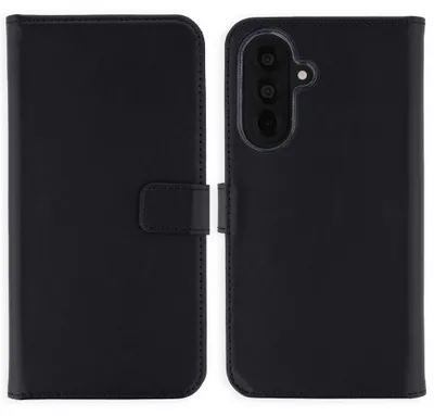 Produktbild von Selencia Echtleder-Hülle für das Samsung Galaxy A37 (5G) – Schwarz