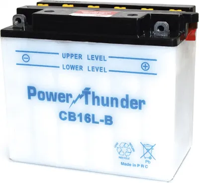 Immagine prodotto di Batteria Moto Power Thunder YB16L-B 12V/19Ah Senza Acido