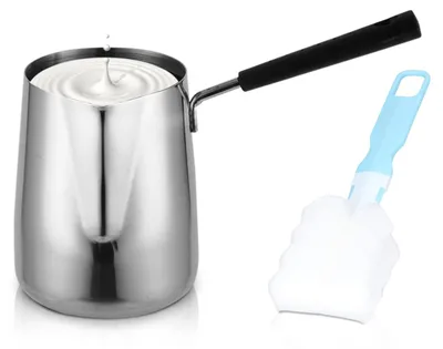 Kaffeewärmekanne 350 ml Edelstahl mit Ausgießer