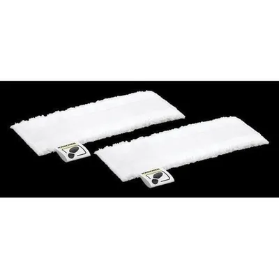 Image de KARCHER - Kit de 2 embouts universels en microfibre pour brosse de sol - Compatible EasyFix (SC 1, SC 2, SC 3, SC 4, SC 5)