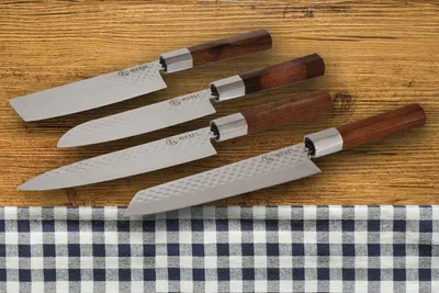 Produktbild von Das besondere Küchenmesser Set 4 - teilig Kochmesser Allzweckmesser Universalmesser
