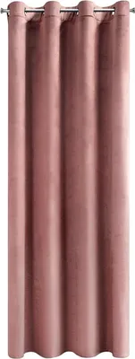 Produktbild von Samtvorhang ROSA dunkelrosa 140x250 cm Ösen