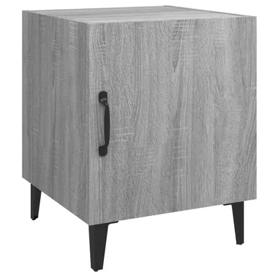 Immagine prodotto di Comodino Grigio Sonoma in Legno Multistrato