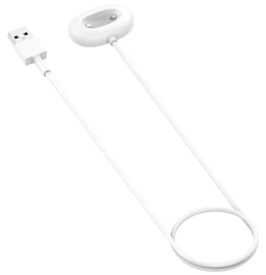 Produktbild von Ladekabel für Google Pixel Watch 4 USB A magnetisch mit Ladebase 1 Meter Weiß