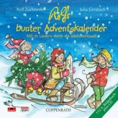 Produktbild von Rolfs bunter Adventskalender. CD mit Buch