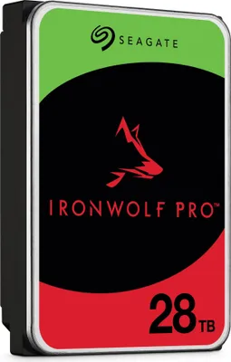 Productafbeelding van Seagate IronWolf Pro ST28000NT000 Interne harde schijf, 28 TB, 7200 RPM, 512 MB, 3.5", Serial ATA III