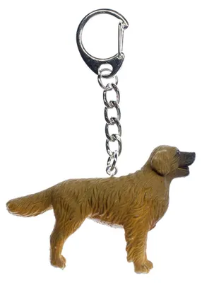 Produktbild von Golden Retriever Schlüsselanhänger Miniblings Anhänger Schlüsselring Hundefan