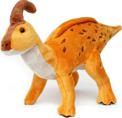 Produktbild von Dinosaurier Parasaurolophus Kuscheltier 35 cm orange Plüschtier PAYA