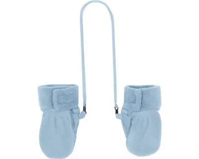 Produktbild von Playshoes - Fleece Fäustlinge - Hellblau