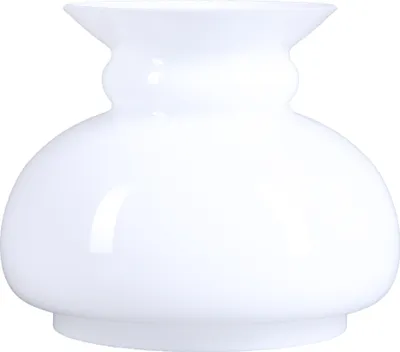 Produktbild von Petroleumglas Lampenglas Ø 100mm Weiß Ersatzglas Vestaschirm Glasschirm Leuchtenglas