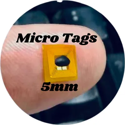 Produktbild von Neu Micro NXP Ntag213 Tag FPC nur 5x5mm Durchmesser