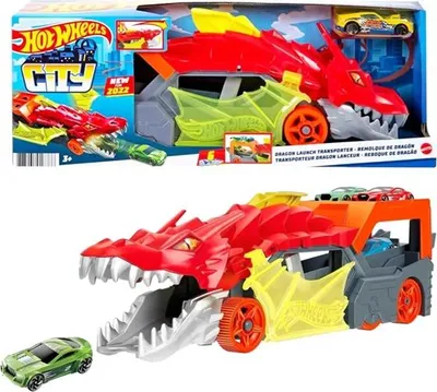 Zdjęcie produktu dla Hot Wheels City GTK42, Zestaw pojazdów i torów, 3 lat(a), Plastik, Wielobarwny