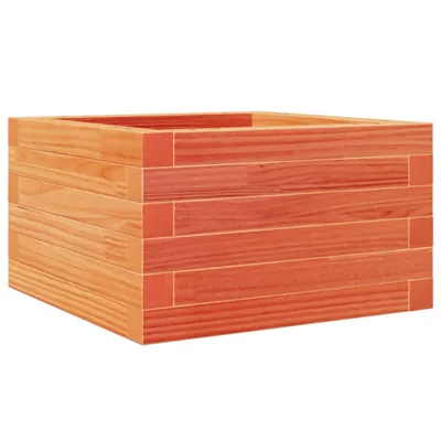 Obrázok produktu pre vidaXL Kvetináč vosk hnedý 40x40x23 cm masívne borovicové drevo