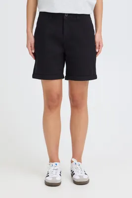 Produktbild von Oxmo OXKvita Damen Chino Shorts Kurze Hose Baumwollmischung Regular Fit