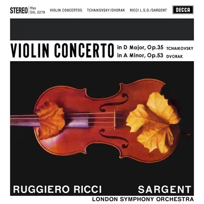 Produktbild von RICCI RUGGIERO / SARGENT & LONDON SYMPHONY ORCHESTRA - Tchaikovsky / Dvorak: Violin Concertos (2LP/180g)