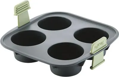 Image de Moule Silicone 4 Muffins Air Fryer Cuisson Facile Et Saine Au Air Fryer - Brabantia International Bv