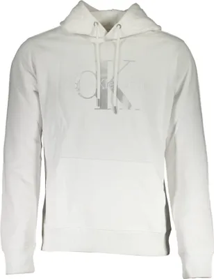 Obrázek produktu pro Pánská mikina CALVIN KLEIN  J30J320805 Barva: bílá, Velikost: XXL