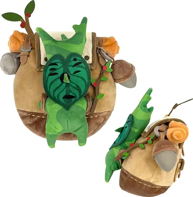 Produktbild von Together Zelda Korok Mit Rucksack Tears Of The Kingdom Plüschtier 17 Cm Grün  Grün One Size