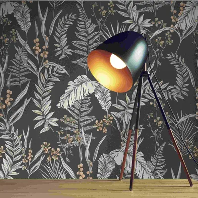 Produktbild von A.S. Création | Drawn Into Nature | 394341 | Vliestapete | Blumen | 10.05 x 0.53 m