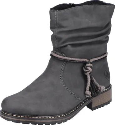 Produktbild von Rieker Damen Stiefelette Boots Warmfutter Z6893-45 , Größe:39 EU, Farbe:Grau