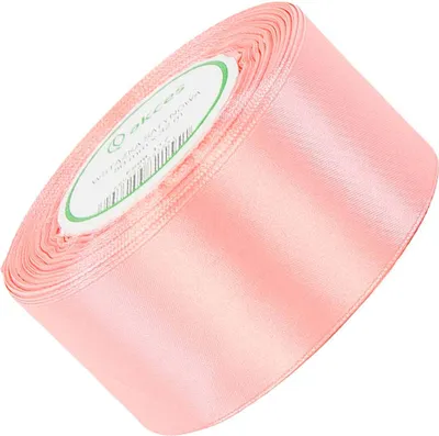 Produktbild von Satinband 50 mm - Lachs - 32 Meter
