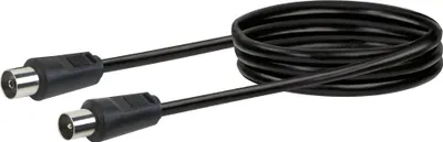 Obrázok produktu pre Anténny kábel Schwaiger 75 dB 1,5 m čierny