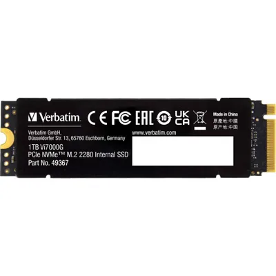 Produktbild von Verbatim Vi7000G M.2 1TB PCIe NVMe Gaming SSD PCIe Gen 3