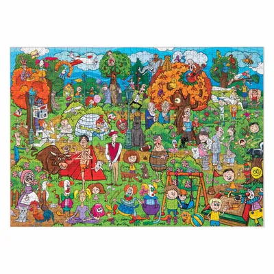 Immagine prodotto di Puzzle divertente che gioca fuori