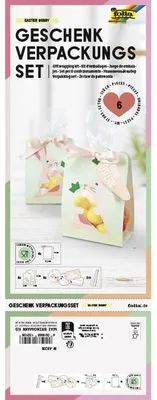 Image de Lot d'emballages cadeaux folia « EASTER BUNNY » (Lapin de Pâques) – 6 sachets
