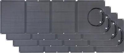 Produktbild von EcoFlow Solarpanel 110 Watt 4er-Set *Einfaches Handling & Tragbar*