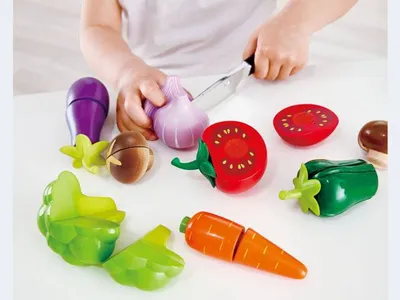 Produktbild von Hape Gartengemüse 9T zum schneiden