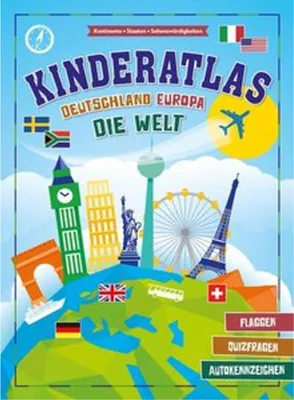 Produktbild von Kinderatlas Deutschland, Europa, die Welt