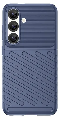 Image de Thunder Case for Samsung Galaxy S25 Silicone Armoured Case - Bleu