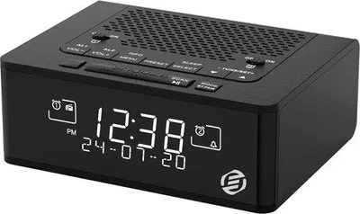 Immagine prodotto di Sveglia radio DAB alimentata a corrente, nera